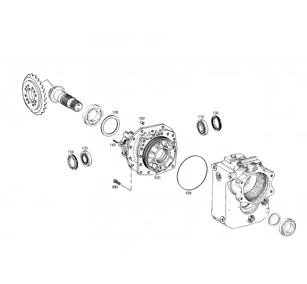 John Deere Tapered Roller Bearing At303349 Aftermarket. 1